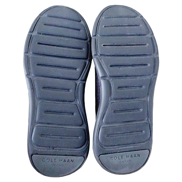 COLE HAAN Grand Sport Journey Knit Sneakers, Size 7 M, Grey/Black/Magnet/White - Picture 7 of 8